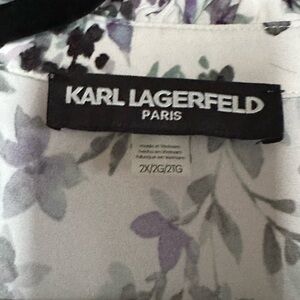 Karl Lagerfeld Floral Blouse
